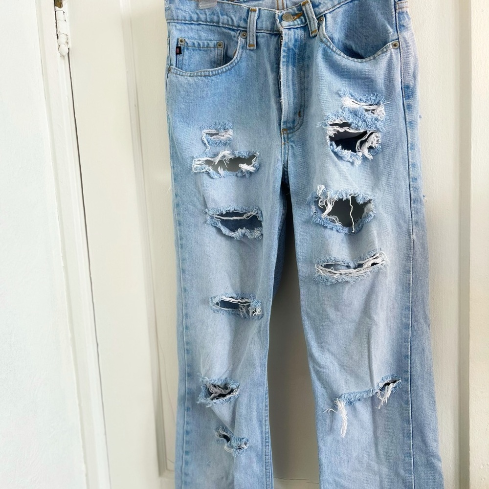 Ralph Lauren Vintage Ripped Jeans